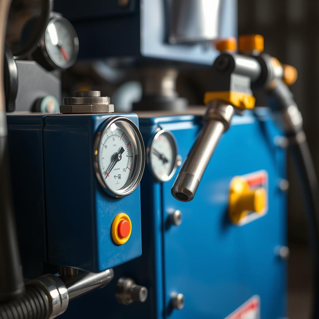 Spray foam proportioner equipment